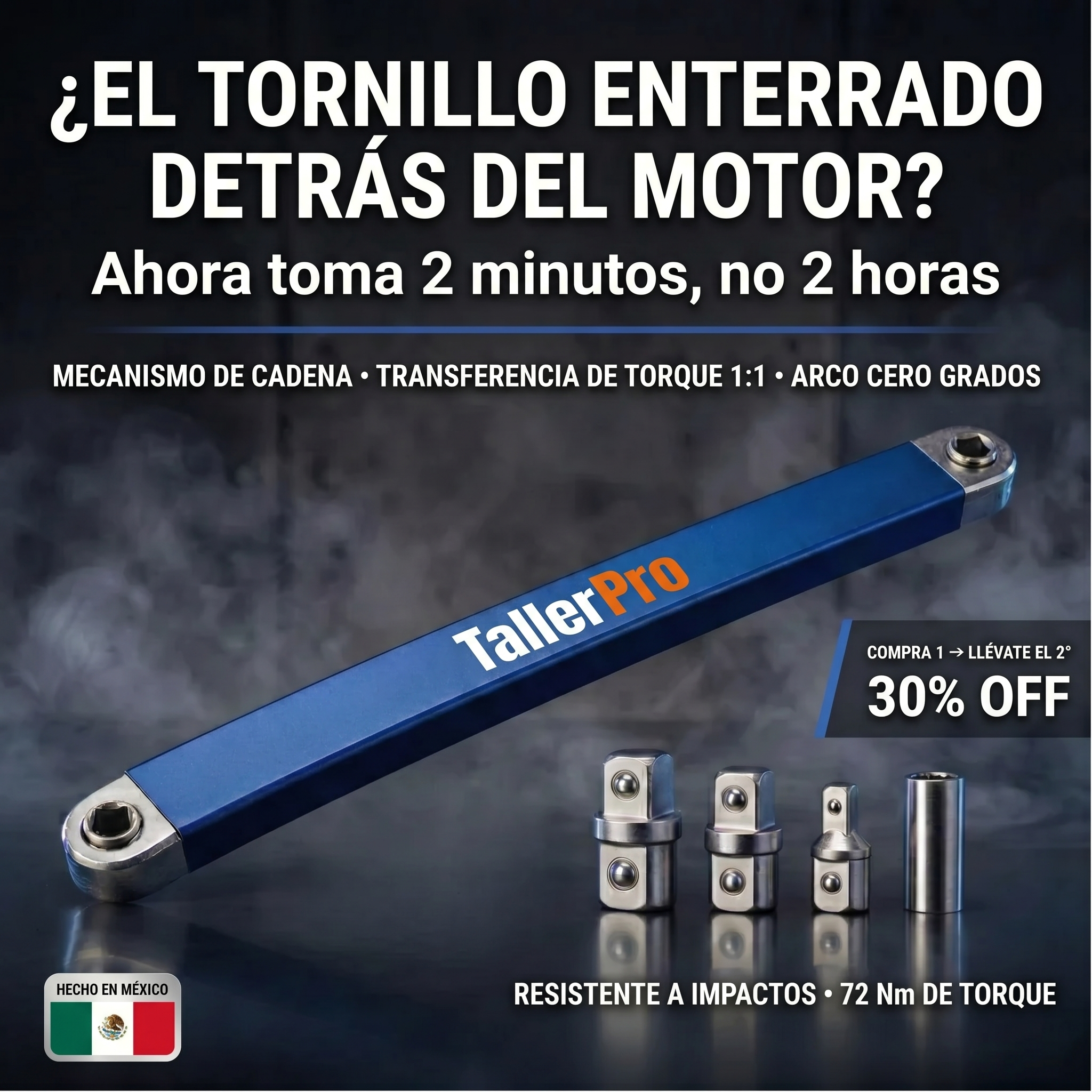 TallerPro - Llave de extensión con desplazamiento